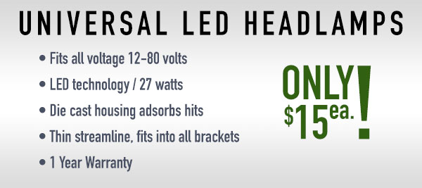 Universal LED Headlamps